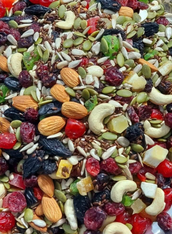 Premium Mixed Dryfruits | Healthy Dryfruit Mix for Energy, Weight Gain. 500g