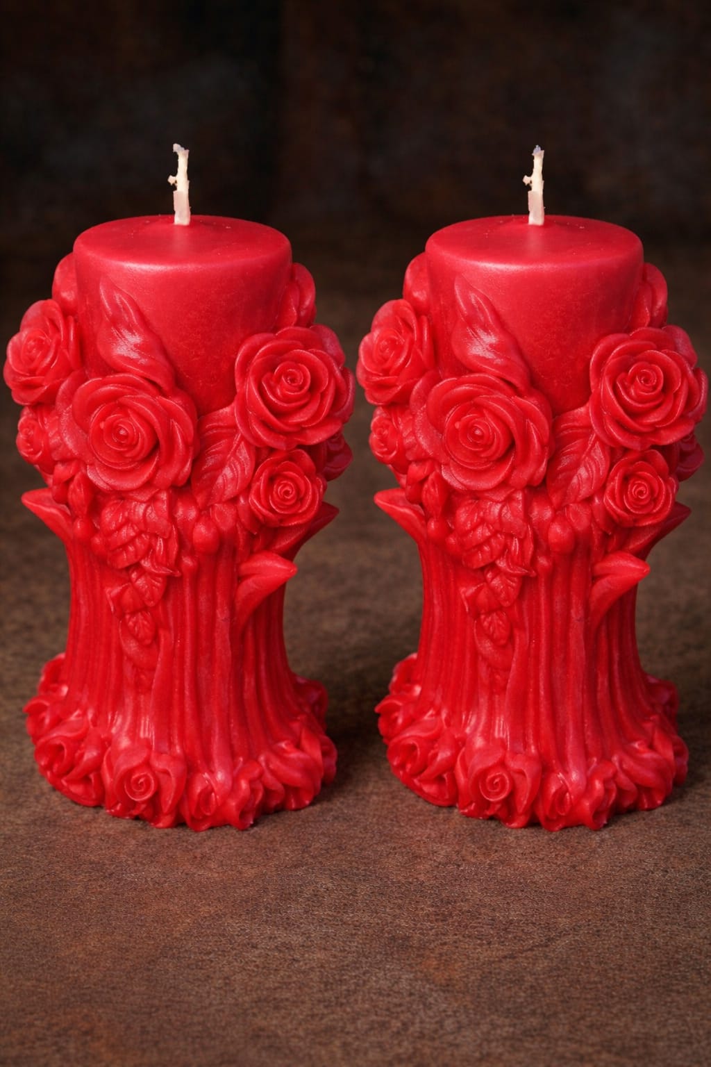 Flower Bouquet Candel (Set of 2)