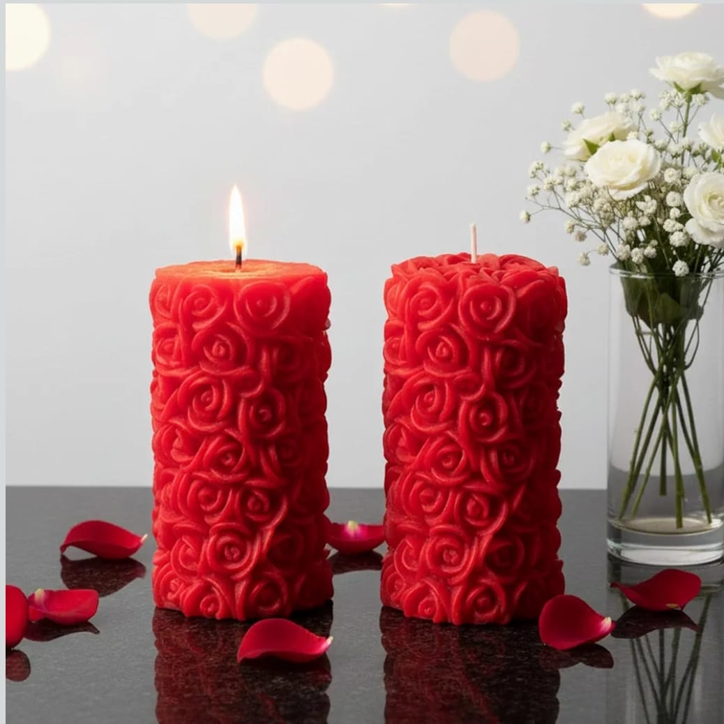 Scented Candels For Home Decor (Set of 2)